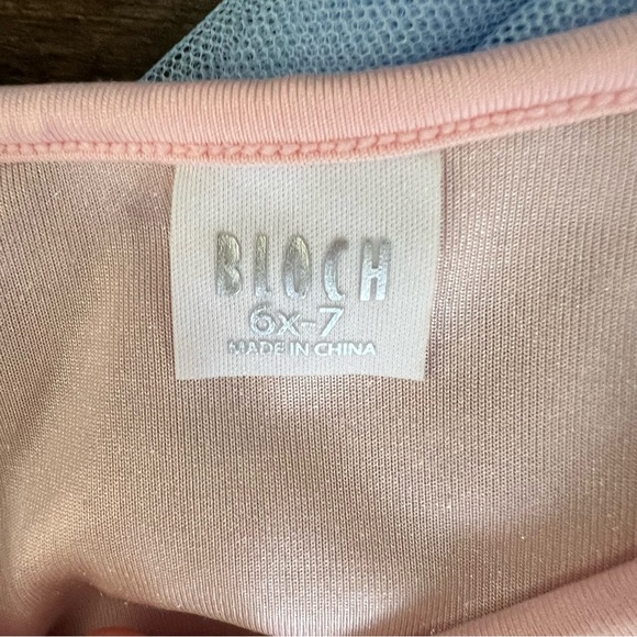 BLOCH Mirella Ballet Leotards Lot Bundle 6X/7 Pink Blue Girls Kids Dance Uniform - Picture 4 of 8